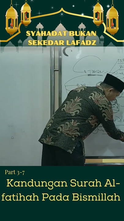Kandungan Surah Al-fatihah Pada Bismillah
