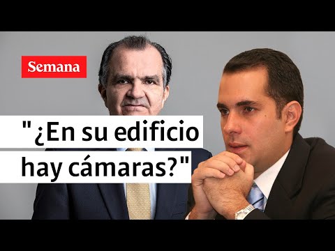 &quot;¿En su edificio hay cámaras?&quot;: Daniel García Arizabaleta a Óscar Iván Zuluaga | Semana