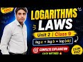 Math ll Class9th ll Unit 2 || law of logarithms ll SirAmirMathAcedemy 