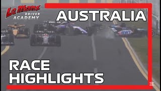 2025 Australian Grand Prix Race Highlights | LDA F1 League