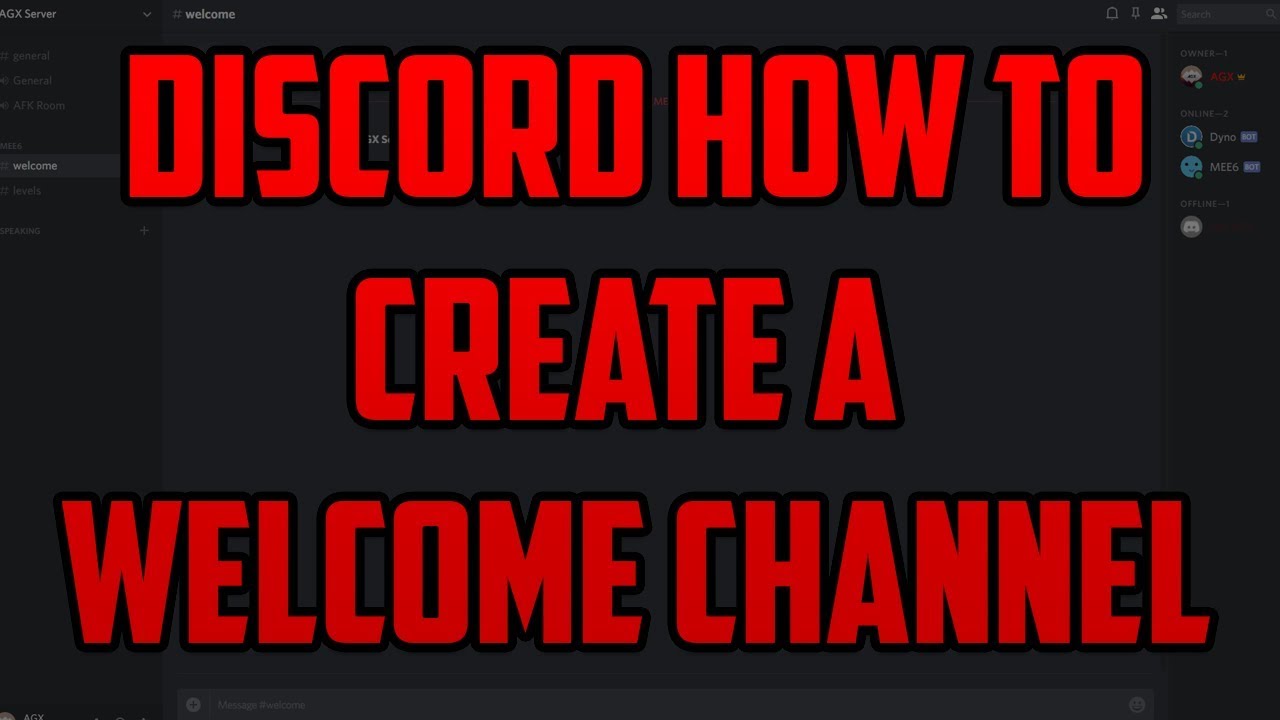 Discord Welcome Template Portal Tutorials