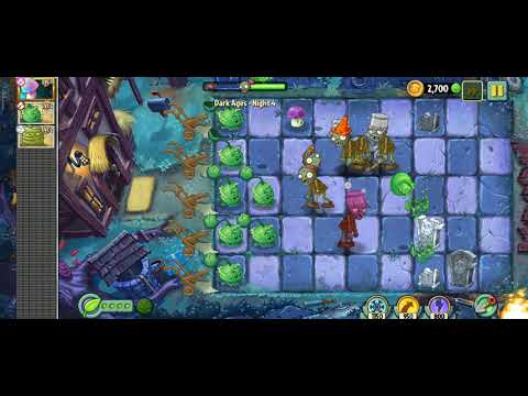 Plants vs  Zombies 2   Dark Age   Day 4 Walkthrough