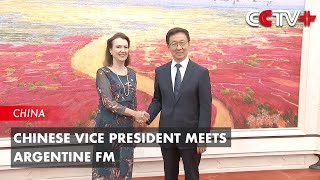 Chinese Vice President Meets Argentine FM