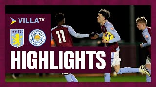 HIGHLIGHTS | Aston Villa U21s 2-2 Leicester City U21s