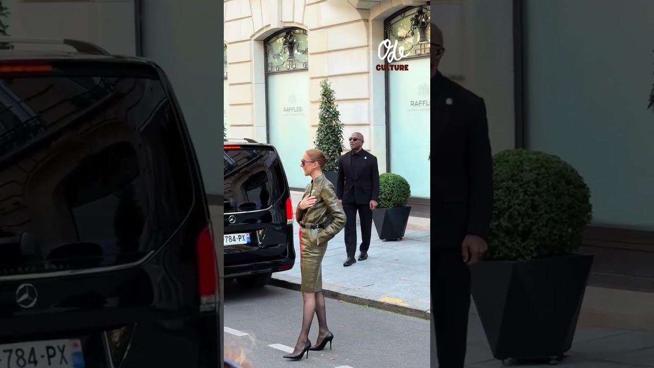 Céline Dion au Royal Monceau ✨