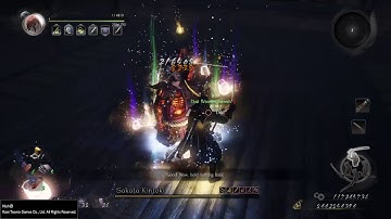 Nioh iai quickdraw "Kensei" katana Build