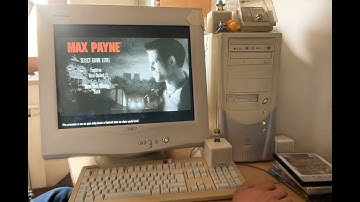MAX PAYNE |  2001 |  On a Retro PC