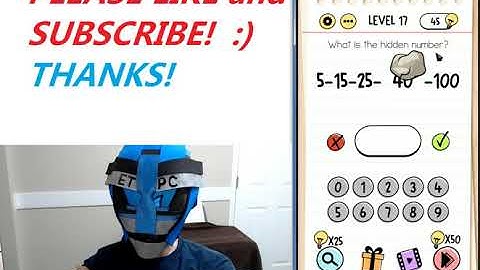 BRAIN TEST LEVEL 17 WALKTHROUGH WITH ANSWERS