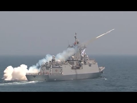대함 미사일 해성 실사격 영상 / One Shot, One Kill!