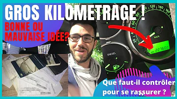 Est-ce que le kilométrage d'une voiture est important