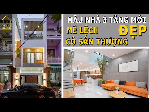 Video Mẫu nhà 3 tầng mê lệch có sân thượng I SBS HOUSE - youtube