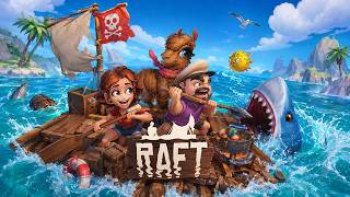 The Shark Hates Me! | RAFT Gameplay screenshot 5