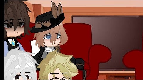 BSD react to Dazai //Part 1//~cringe~