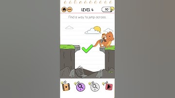 Brain Test 2 Quest for Brainiac Level 4   Find a way to jump across #braintest2