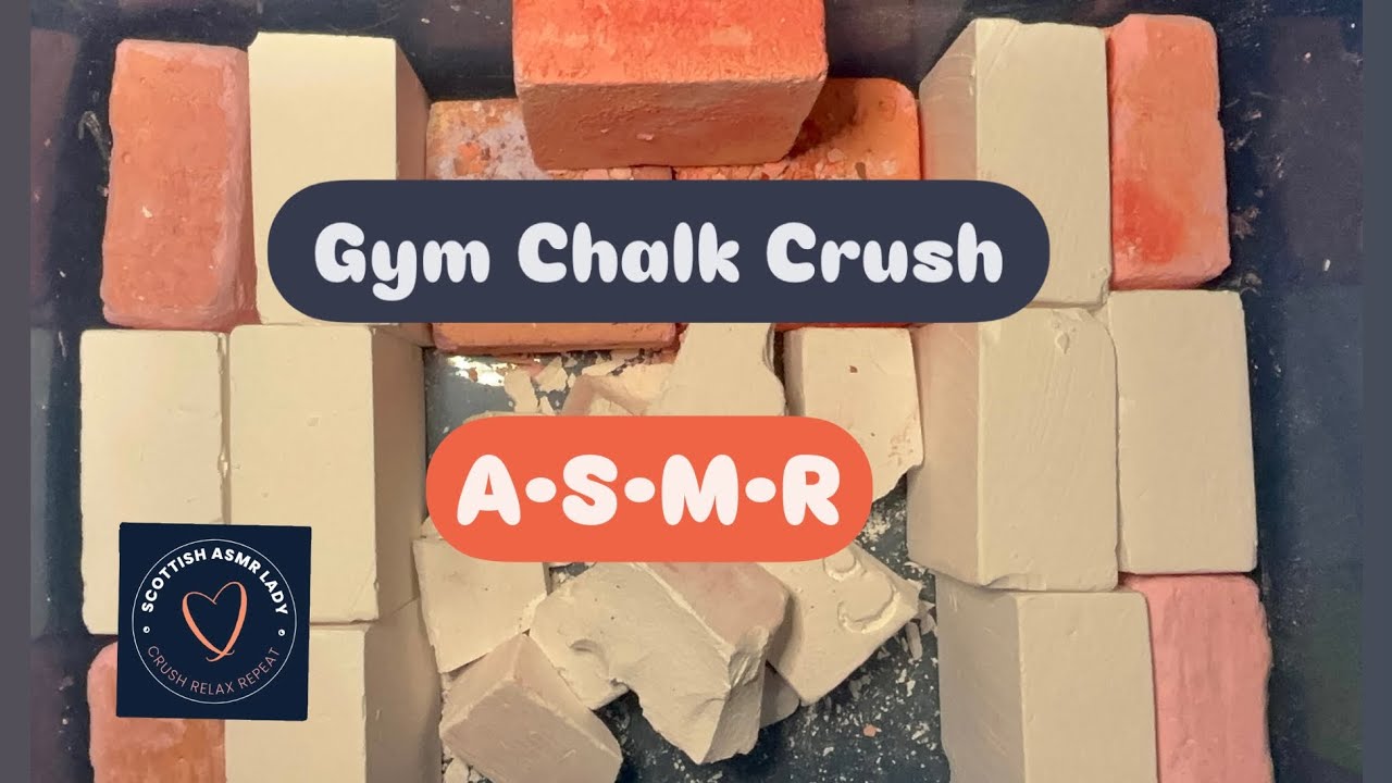 Gym Chalk Crush ASMR | Oddly Satisfying - YouTube