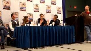 Young Justice Voice Acting Panel Kid Flash Talks Awkward Artemis Kiss Long Beach Comic Con