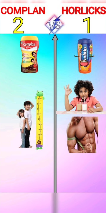 Complan vs Horlicks ❓ Comparison #shorts
