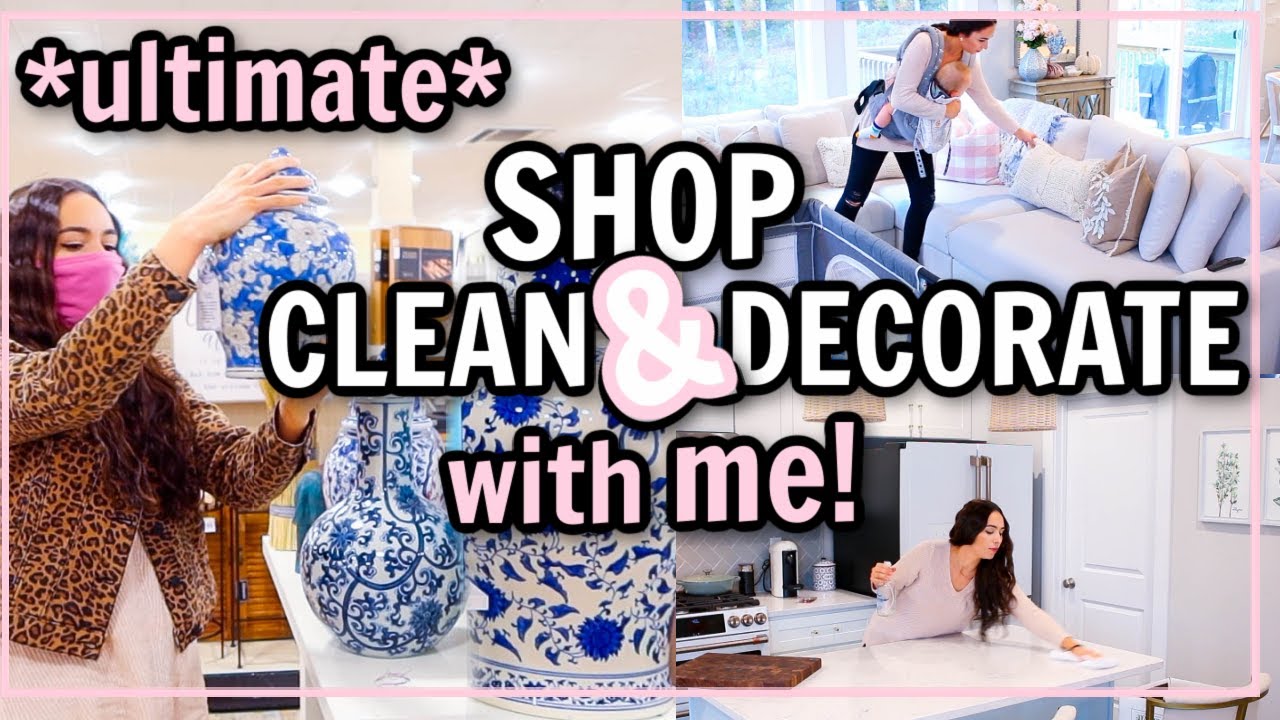 ULTIMATE SHOP CLEAN AND DECORATE WITH ME 2020! | Alexandra Beuter