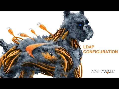 How to configure LDAP on SonicWall firewall.