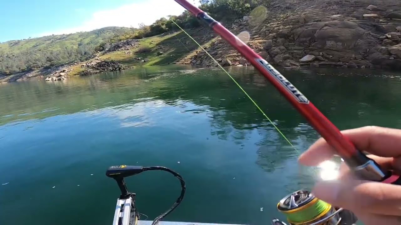 Spring time bass fishing PineFlat lake CA