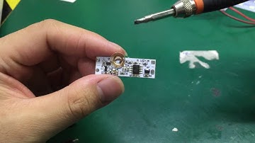 Test Công tắc cảm ứng chạm 1 kênh DC3-24v 3A CT-324-C