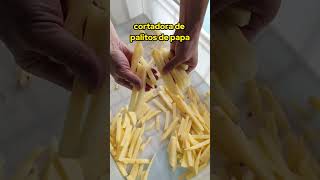 Dile adiós al corte manual de papas. ⏱️❌ ¡Automatiza ya!