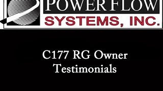 Power Flow Systems C177RG Owner Testimonials