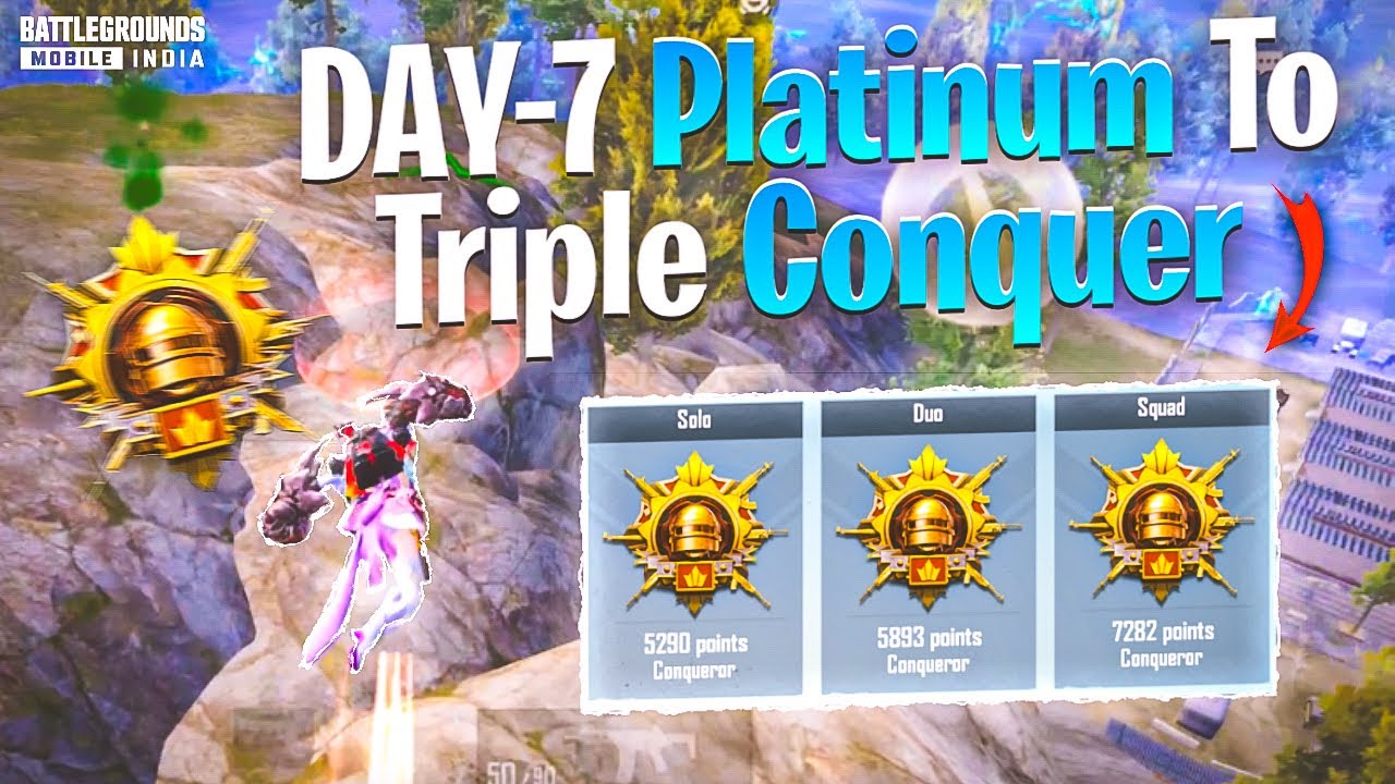 😱DAY-7 Platinum To Triple Conqueror 🥵-iPhoneXR,11,12,13,14,14pro,14promax15,15Pro,15ProMax