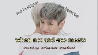 when nct and exo meets (ft. superm)