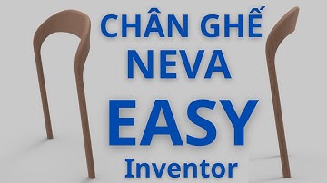 Vẽ ghế Neva không tay - Phần 1