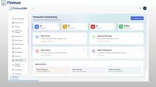 Complete Manufacturing ERP — BOM, MRP, Shop Floor, OEE and Costing | Fininvo