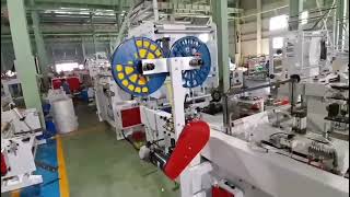 CP-800CD Fully automatic plastic handle bag machine (4 Functions in 1)