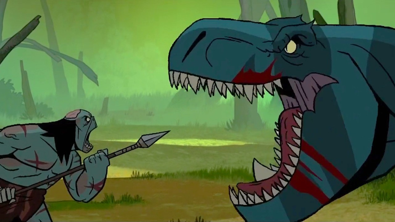 Zombie Spear competes with Fang | Primal Season 3 Episode 5 | Primal The Dead Cast No Shadow