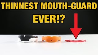 Thinnest mouthguard ever! But does it work? SISU Aero vs Shock Doctor Review