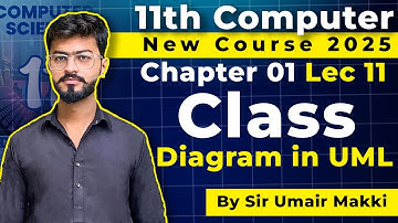 Class Diagram in UML |  11th Computer - Chapter 1 - lecture 11