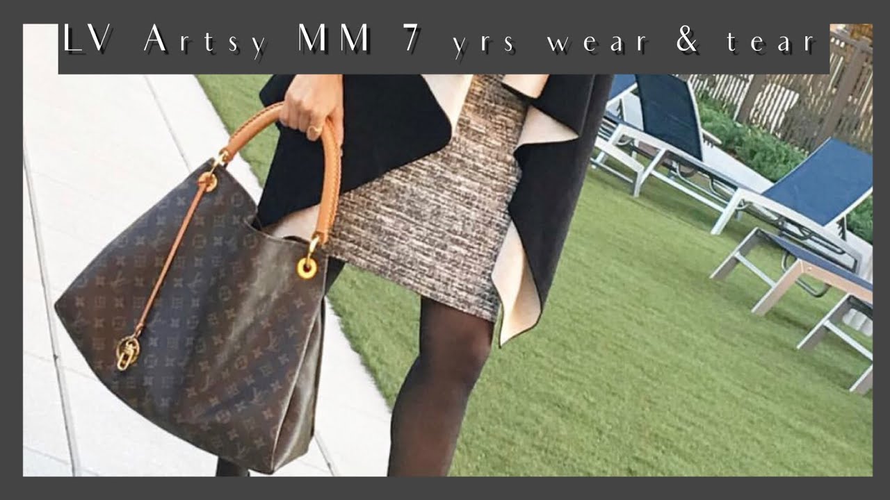 Louis Vuitton Artsy MM Review  7 years Wear & Tear! 