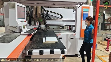Máy khoan CNC 6 mặt thay dao tự động Holztek HT-6SD-M2HA | Đột phá công nghệ tự động hóa nội thất !