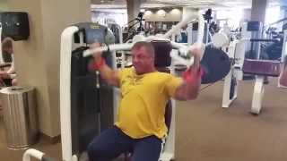 Vertical traction machine pulldown
