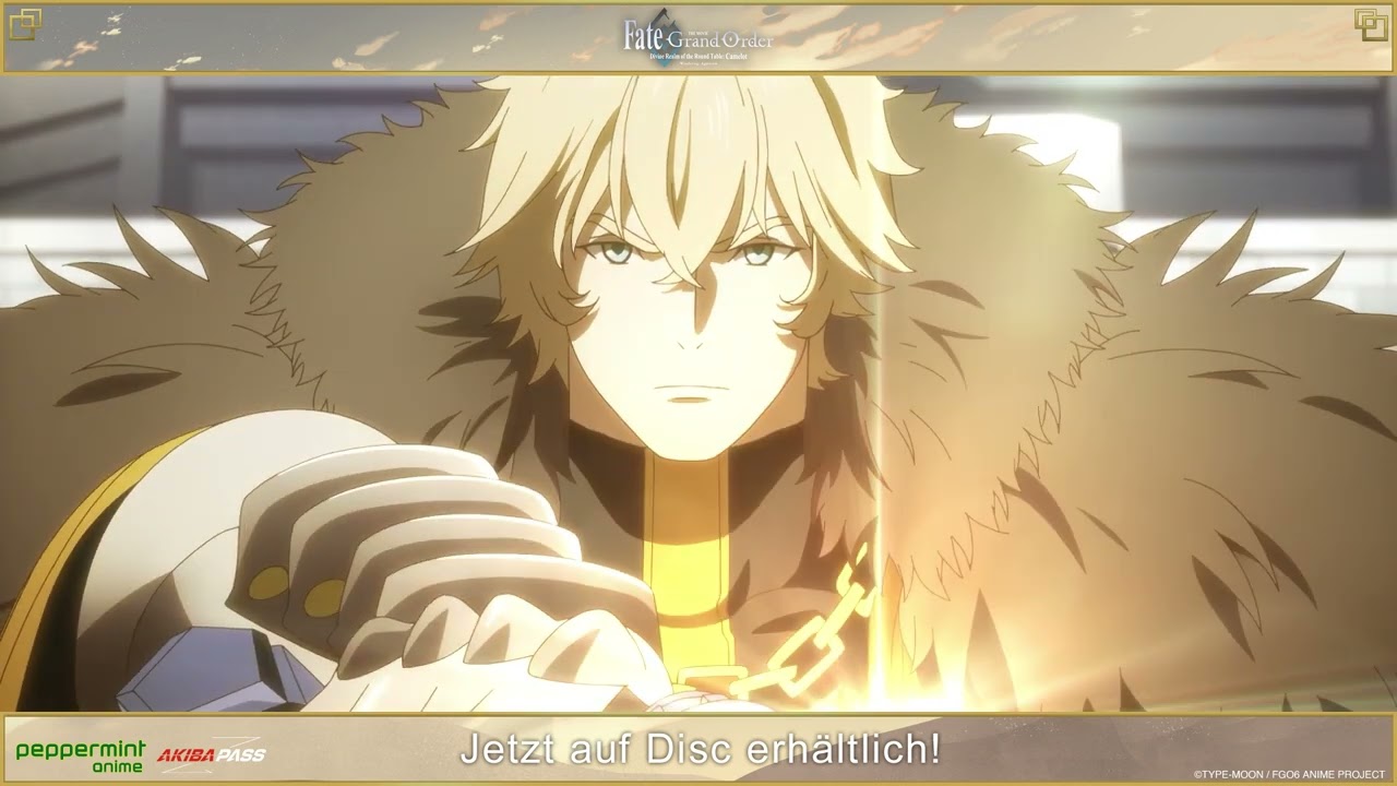 Fate Grand Order The Movie Divine Realm Of The Round Table Camelot Wandering Agateram Clip 03 Youtube