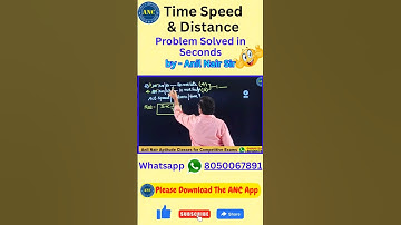 Time, Speed and Distance problems | ‎@anilnair822  #time #speed #distance #maths