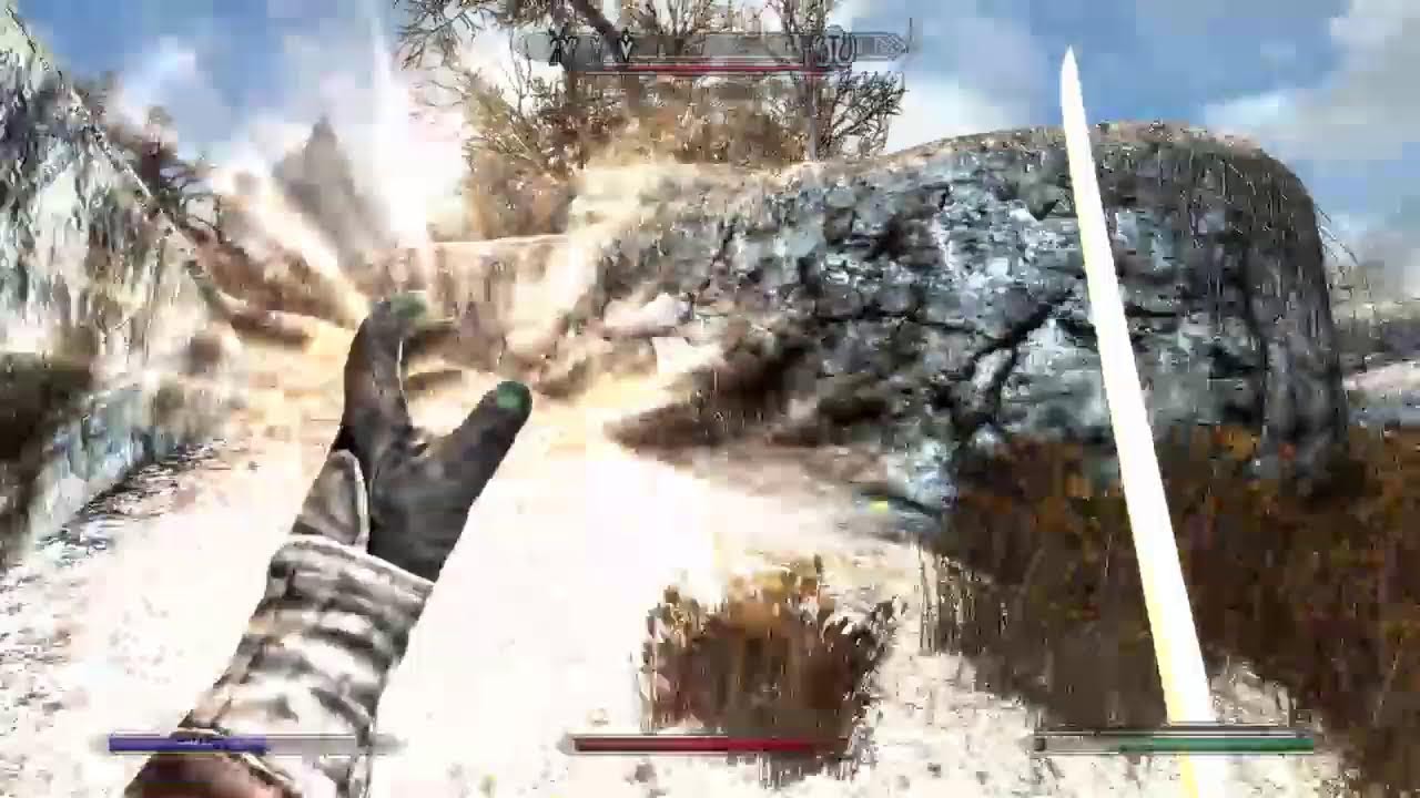 Skyrim version star wars gun mod :) partie 2