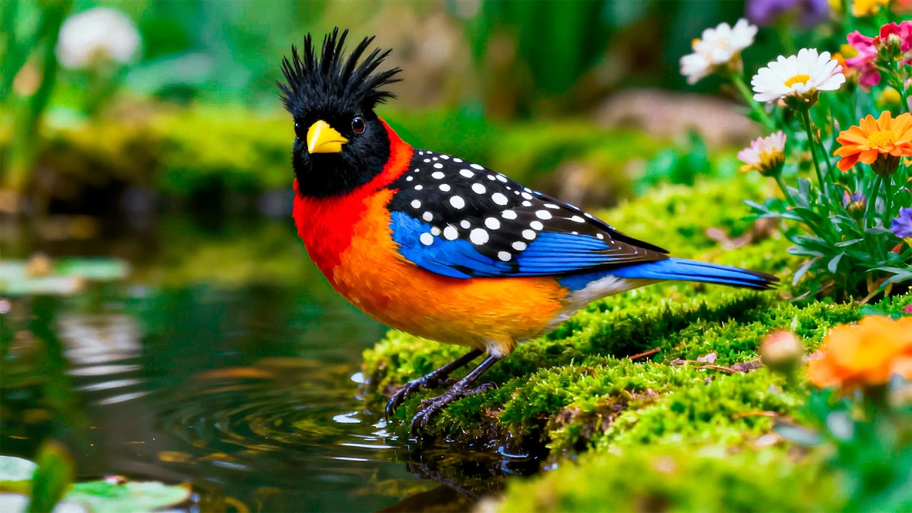 Soothing Piano & Bird Sounds for Stress Relief 🎹🌿💫 Peaceful Nature Sounds for Relaxation