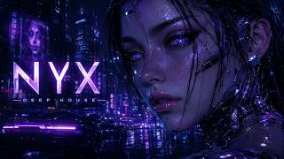 Luxury Deep House Cyberpunk Mix | Neon Android Love Story in a Futuristic Cityscape