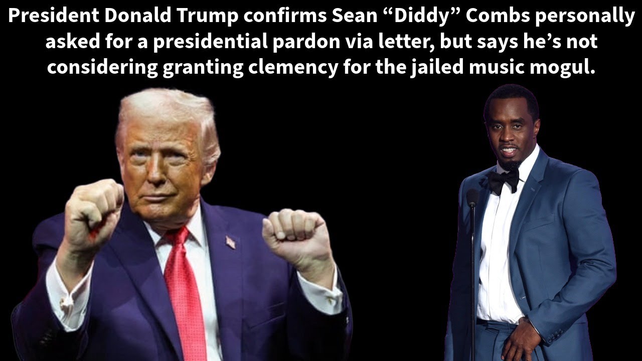 Trump Denies Diddy Pardon