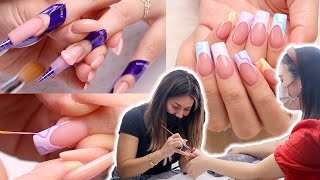 Getting My Nails Done At A Top Salon In My City  💅🏻 | Tina Yong