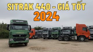 Xe Tải Đầu Kéo Sitrak 2024 - Giá Tốt Nhất | Sẵn Xe và Hồ Sơ Giao Ngay