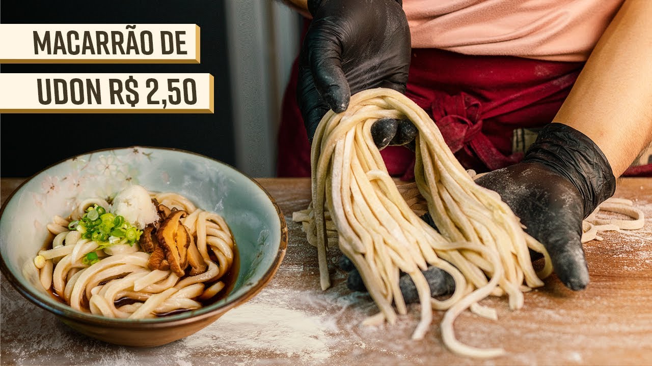 UDON , O TRADICIONAL MACARRÃO JAPONÊS  | GOHANCOOK