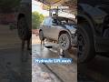 Tata Harrier Car Wash With hydraulic wash showroom shine #shorts