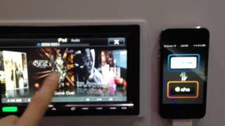 Alpine ICS-X7HD App Radio Mechless Iphone5 Control with SIRI Pandora Aha Facebook Text Alpine Electronics Ics X7hd Mirror Link For Samsung Android Touchscreen And Control Your Phone