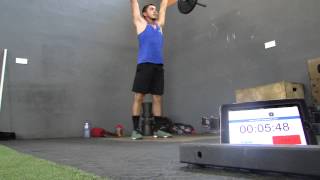 Cyprus Throwdown 2015 wod 3 Artemis Christoforou